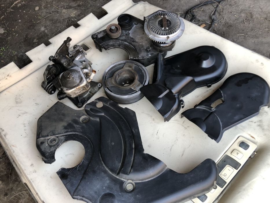 Вискомуфта натяжитель теплообменник демпферный шкив защита Ауди А6 С5