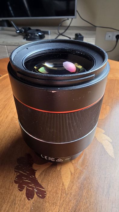 Samyang FE 50 f1.4 Крутий світлосильний об'єктив для sony a7iii, a7iv