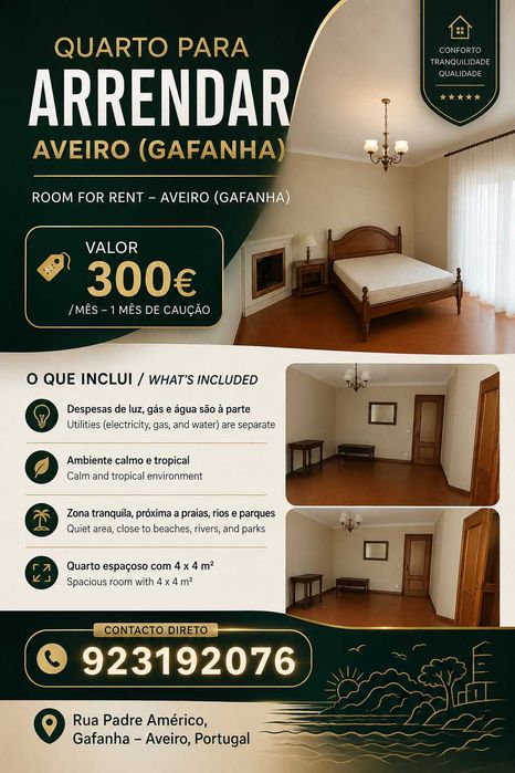 Arrendamento de Quarto