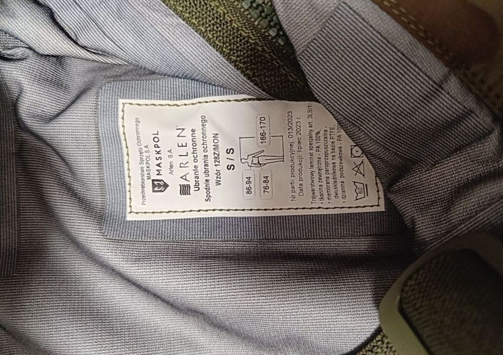 Ubranie ochronne s/s 128z
