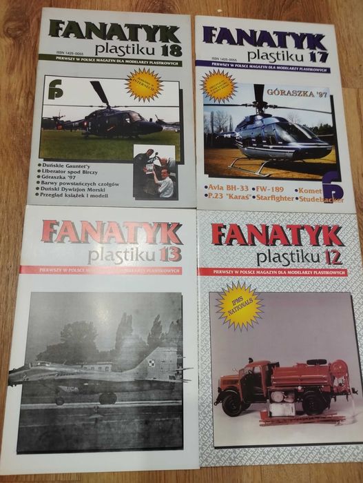 Fanatyk plastiku - zestaw kultowych czasopism 12 numerów