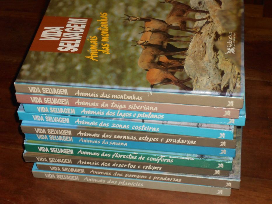 Livros vida selvagem Seleções Reader's Digest - 14 titulos
