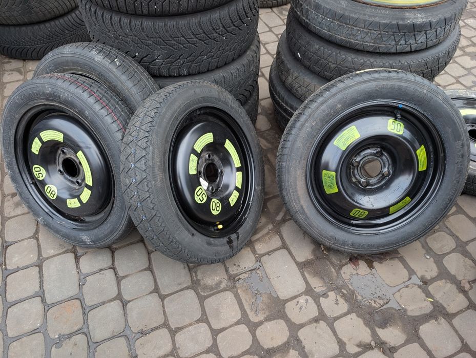 Докатка запаска 4x108 R15 таблетка Peugeot 308 207 Parnter Citroen C4