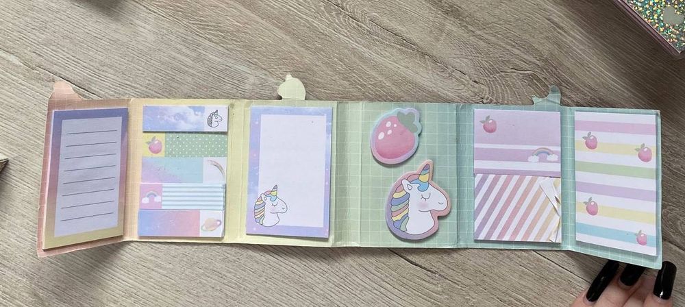 Блокнот сквиш пушистый