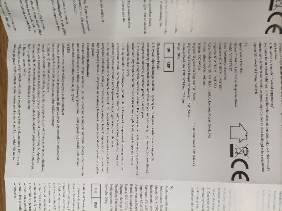 Ładowarka indukcyjna do iPhone