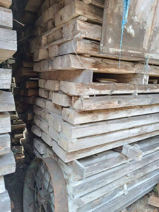 Bale - świerk - jodła - sezonowane - 10 cm x 4m/5m/6m