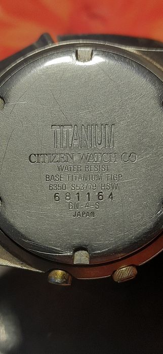 Часы Citizen Chronograph Moonphase Titanium, Saphfire. Циферблат!!!