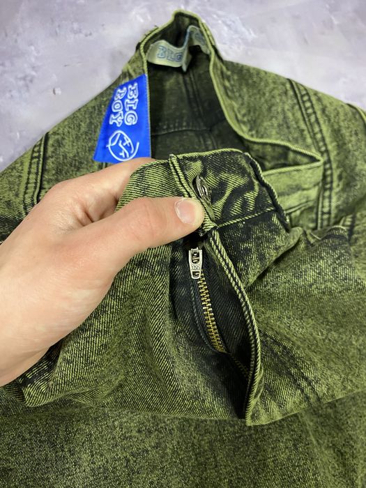 Spodnie Polar Skate Co. Big Boy Jeans - Green Black