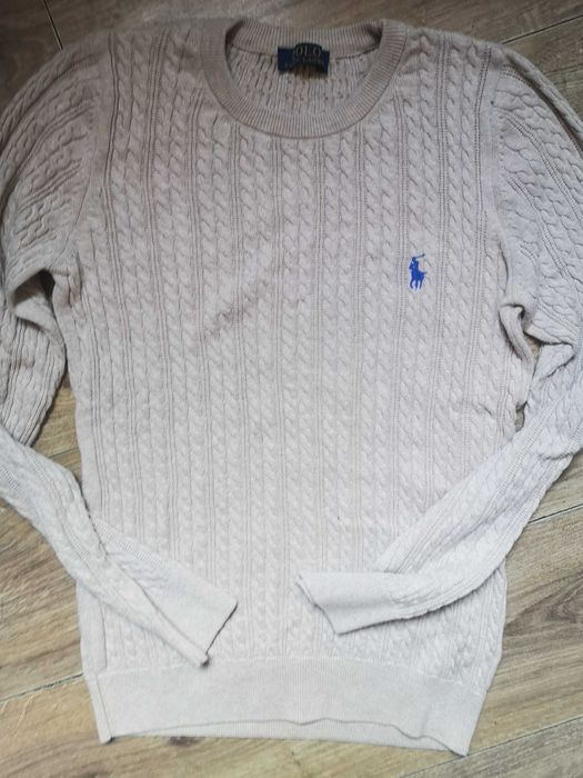 Ralph Lauren - sliczny sweterek  l