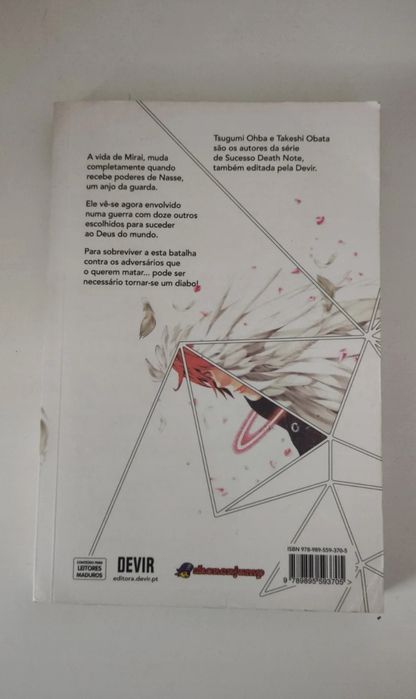 Livro Mangá Platinum End 1