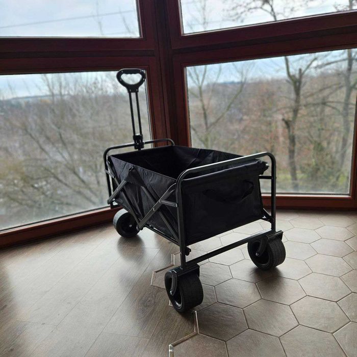 XX Nowy Duży Wózek Wędkarski Transportowy 150KG 150L Koła XXL Na Ryby