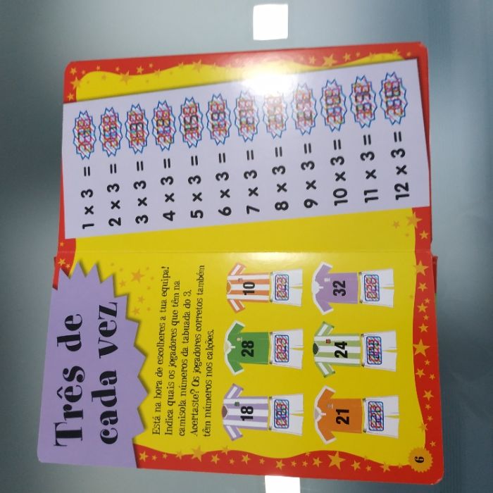 Livro - Tabuada Mágica