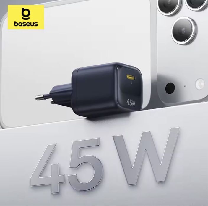 Новинка! Швидка зарядка Baseus 45W EnerFill FN22