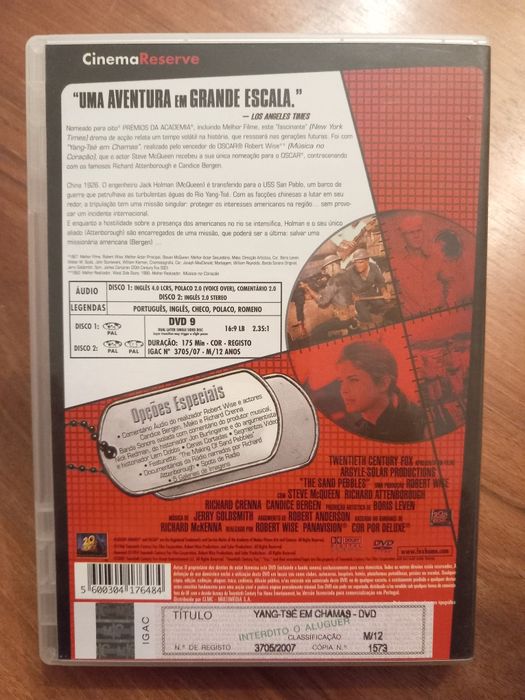 Yang Tsé Em Chamas (Robert Wise)