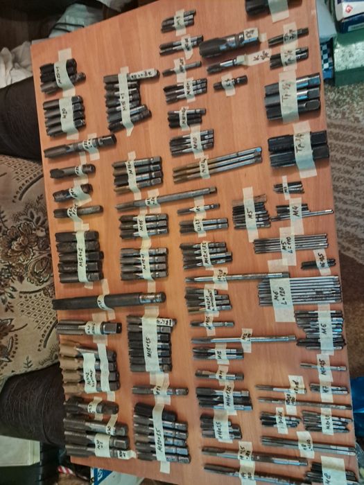 Метчики, плашки, новые и б/у времен СССР