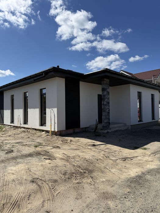 Одноповерховий будинок у Бучі на 6 сотках, газ, з керамоблоку