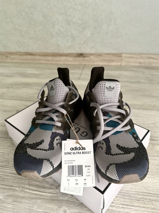 adidas gazelle silver green womens Gonz Ultra Boost main image 1