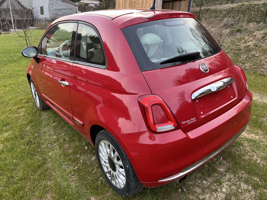 Fiat 500 1.2 panorama 2018rok navigacja