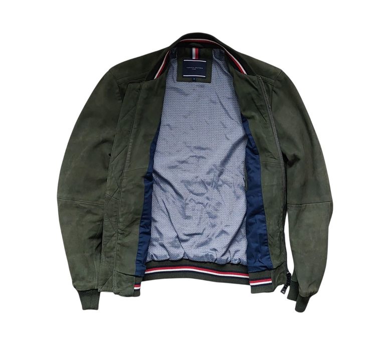 Tommy Hilfiger dc leather jacket nowa kurta skórzana męska r.48