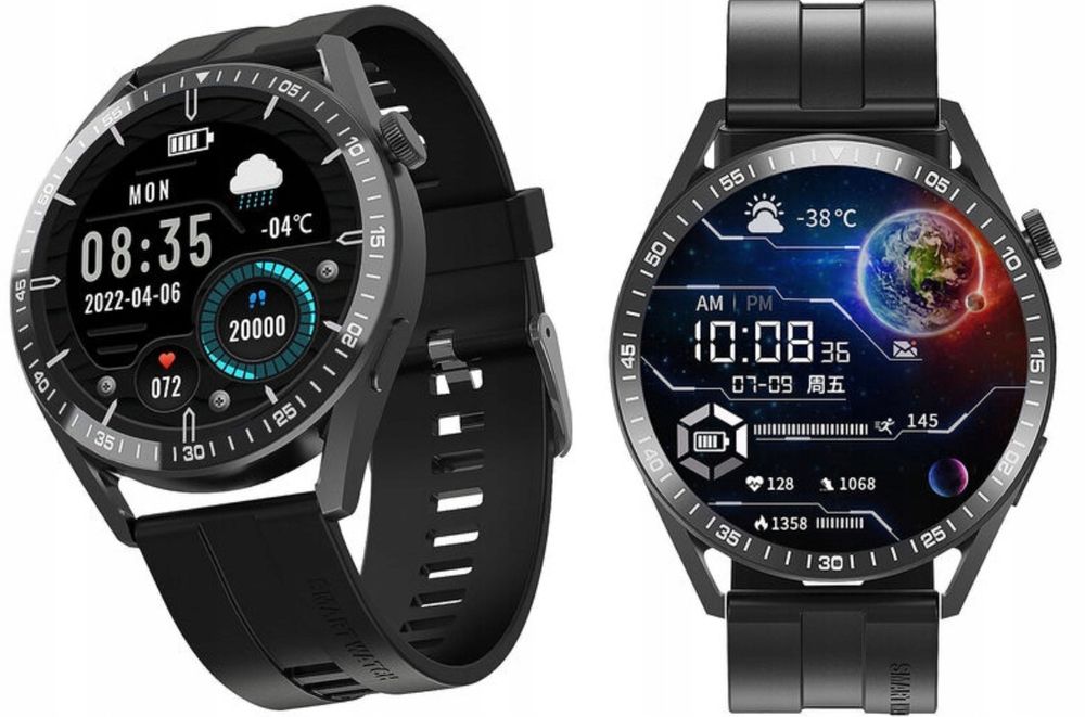 Smartwatch Tracer SM6 Opal czarny NOWY
