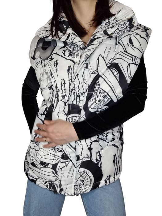 Unikatowa kamizelka bezrękawnik bershka Billie eilish rozmiar uniwersa