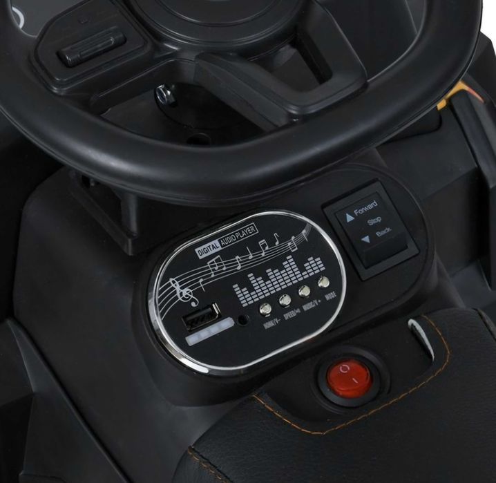 Каталка-толокар з батьківською ручкою (музика, світло, USB, bluetooth)