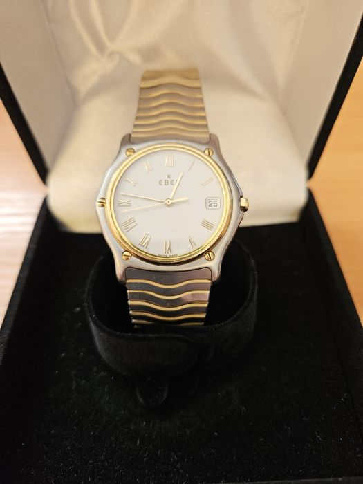 Zegarek szwajcarski Ebel męski stal/złoto 18K
