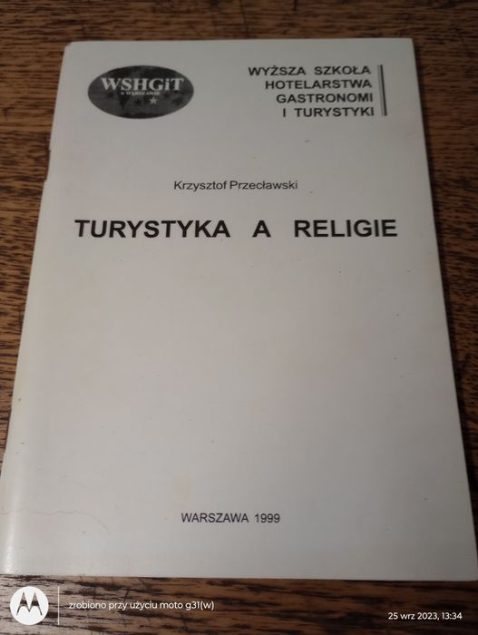 Turystyka a religie. Krzysztof Przecławski