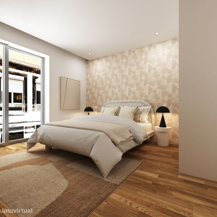Apartamento T1 NOVO - Praça das Flores, Antas