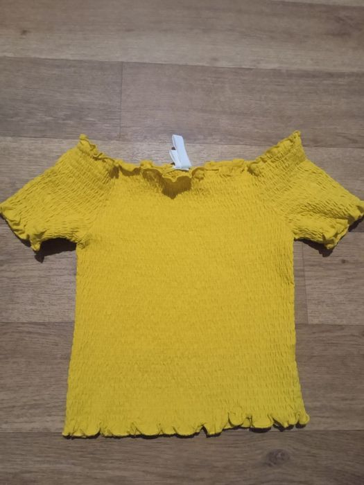 Пакет фирменных женских футболок и майка (CK, Zara, H&M) р. S-M
