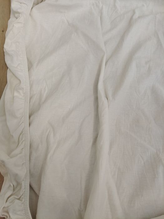 Bawełniane prześcieradło do łóżeczka 120x60