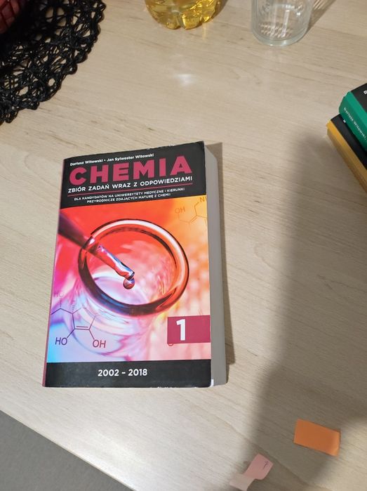 Chemia- zbiór zadan , 3 części .