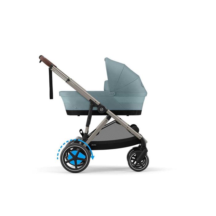 Cybex E-Gazelle S + gondola wózek rok po roku lub bliźniaczy