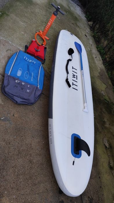 Vendo prancha SUP Itiwit e acessórios