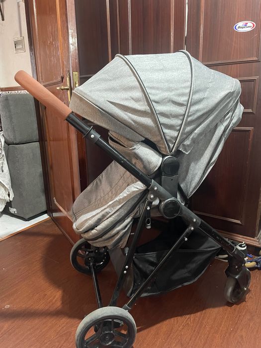 Carrinho de bebé 2 em 1 - Alcofa e carrinho de passeio