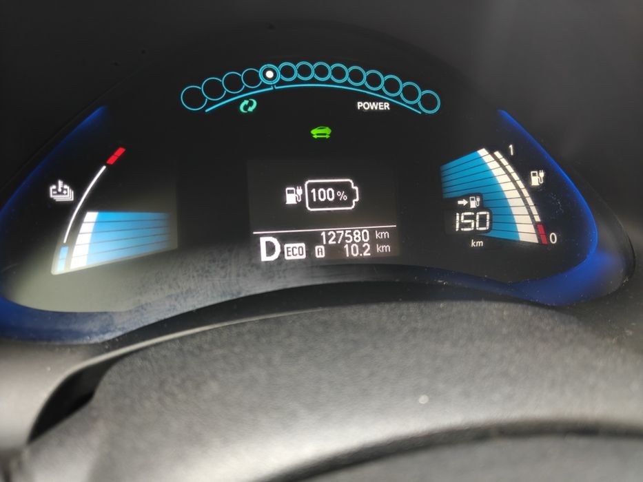 Nissan leaf 24kw 150км