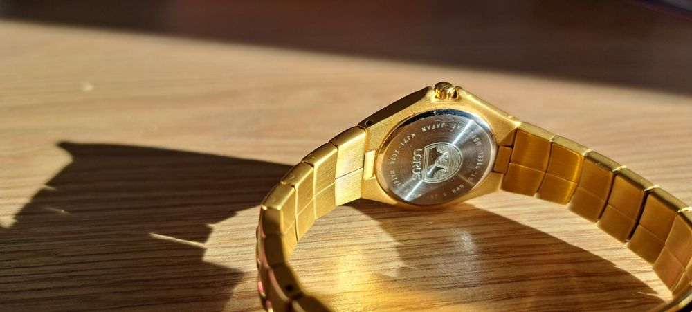 Lorus zegarek damski vjz1-x018 złota nowa bransoleta bateria