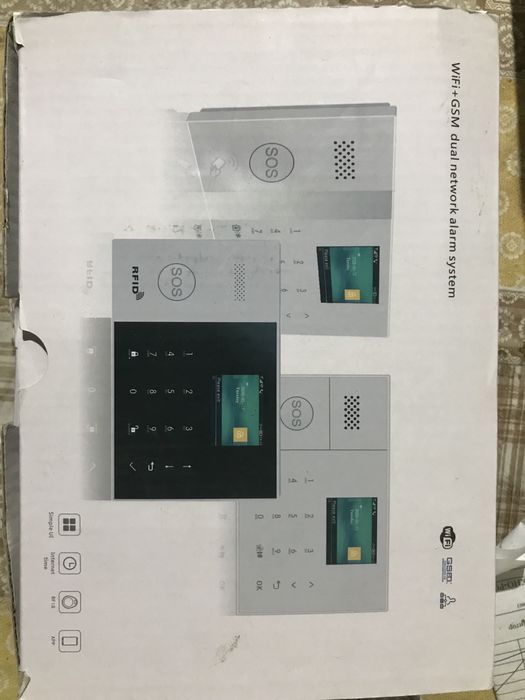 GSM WIFI Сигналізація для будинку. Wifi