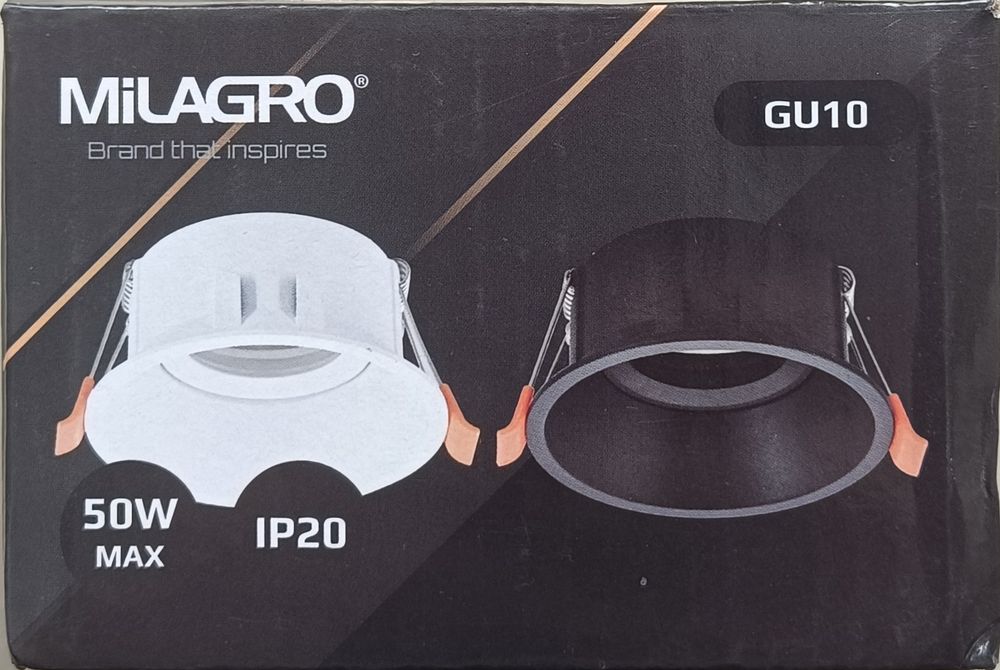 Oprawa sufitowa ozdobna MILAGRO Black MLOS7240