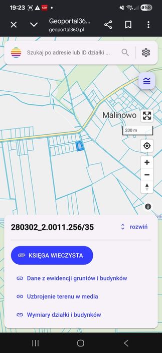 Sprzedam działki budowlane w Malinowie - Widok 2