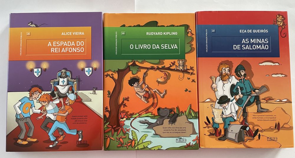 Livros juvenis diversos