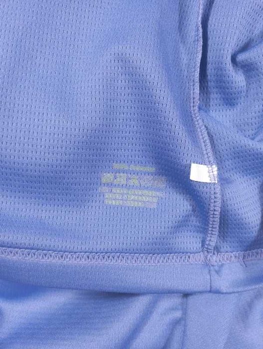 Newline męski T-shirt sportowy XS fioletowy treningowy techniczny