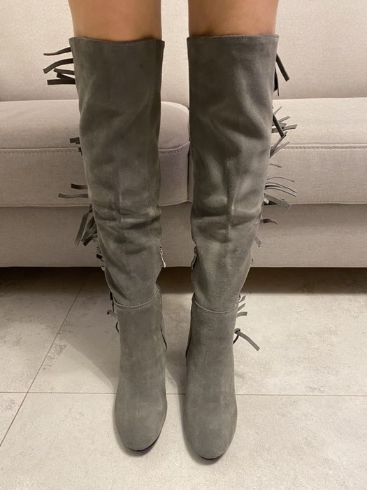 Szarek kozaki zamszowe roz. 38