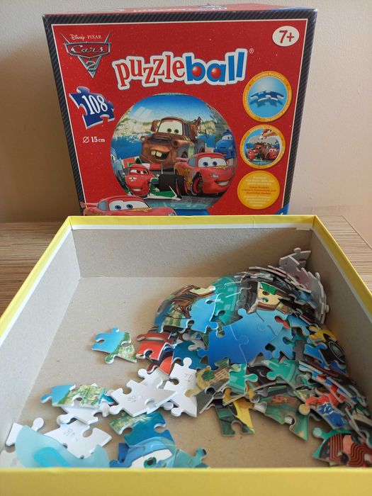 Puzzle Piłka z serii McQueen Zygzag