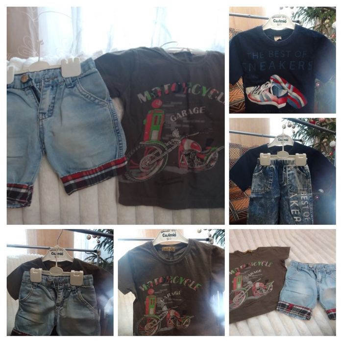 Одяг для хлопчика 3-4-5 років: лонгсліви, світшоти,  футболки шорти 4-