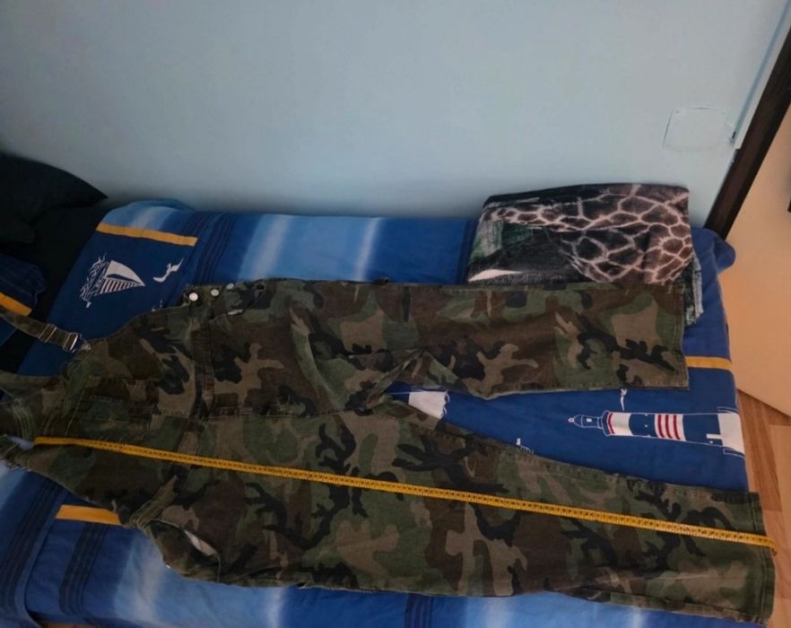 Spodnie moro ogrodniczki 5xl