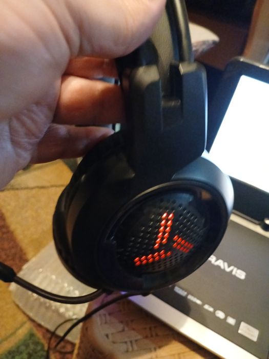 Игровые наушники  проводные