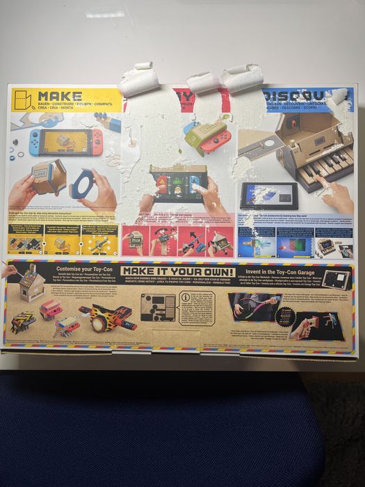 Troco Nintendo switch labo(novo) pelos seguintes jogos: