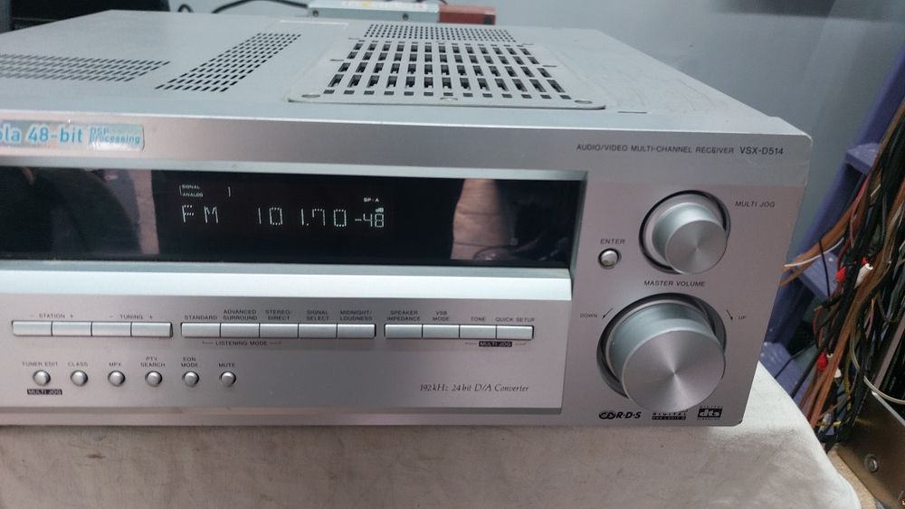 Pioneer vsx d 514 рефект радіо. підсилювач без проблем