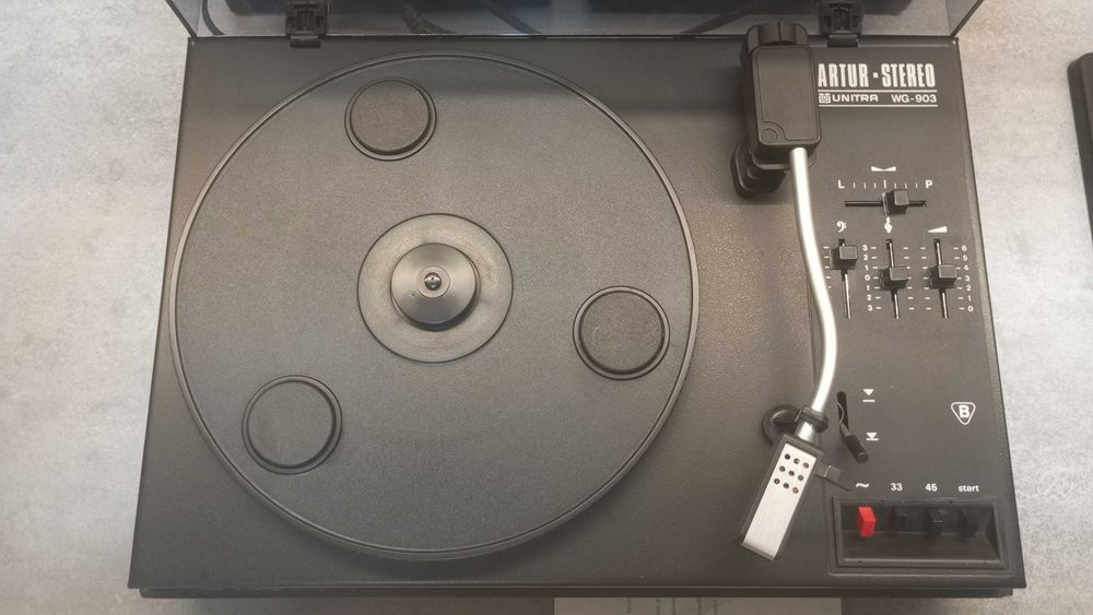 Dla kolekcjonera Gramofon Unitra Artur Stereo WG 903